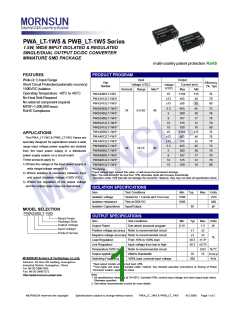 浏览型号PWB2412LT-1W5的Datasheet PDF文件第1页