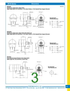 浏览型号RV16YGP-4C10FA101K的Datasheet PDF文件第3页