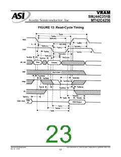 浏览型号SMJ44C251B-12HJM的Datasheet PDF文件第23页