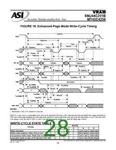 浏览型号SMJ44C251B-12HJM的Datasheet PDF文件第28页