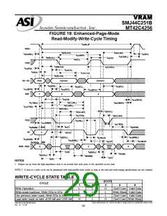 浏览型号SMJ44C251B-12HJM的Datasheet PDF文件第29页