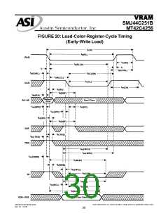 浏览型号SMJ44C251B-12HJM的Datasheet PDF文件第30页