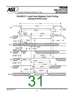 浏览型号SMJ44C251B-12HJM的Datasheet PDF文件第31页