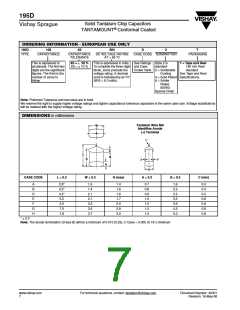 浏览型号195D225X-6R3C2T的Datasheet PDF文件第7页