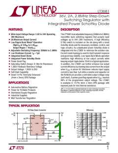 浏览型号3681的Datasheet PDF文件第1页