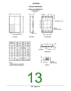 浏览型号CAT24C64WI-GT3的Datasheet PDF文件第13页
