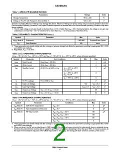 浏览型号CAT24C64WI-GT3的Datasheet PDF文件第2页
