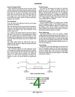 浏览型号CAT24C64WI-GT3的Datasheet PDF文件第4页