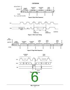 浏览型号CAT24C64WI-GT3的Datasheet PDF文件第6页