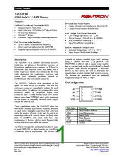 浏览型号FM24V02-GTR的Datasheet PDF文件第1页