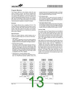 浏览型号HT48R01N的Datasheet PDF文件第13页
