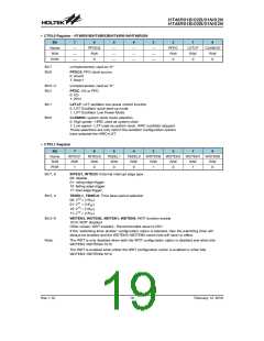 浏览型号HT48R01N的Datasheet PDF文件第19页