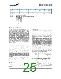 浏览型号HT48R01N的Datasheet PDF文件第25页