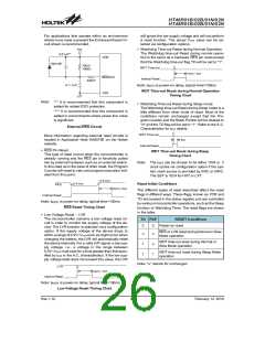 浏览型号HT48R01N的Datasheet PDF文件第26页