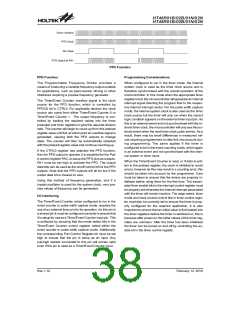 浏览型号HT48R01N的Datasheet PDF文件第38页