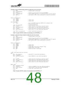 浏览型号HT48R01N的Datasheet PDF文件第48页