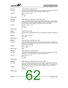 浏览型号HT48R01N的Datasheet PDF文件第62页