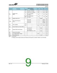 浏览型号HT48R01N的Datasheet PDF文件第9页
