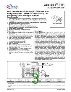 浏览型号ICE3BR0665JF的Datasheet PDF文件第3页