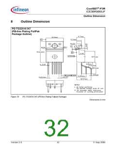 浏览型号ICE3BR0665JF的Datasheet PDF文件第32页