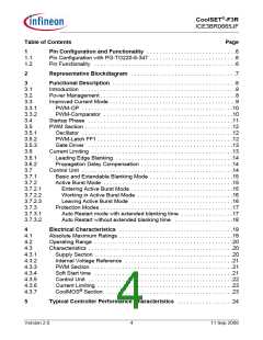 浏览型号ICE3BR0665JF的Datasheet PDF文件第4页