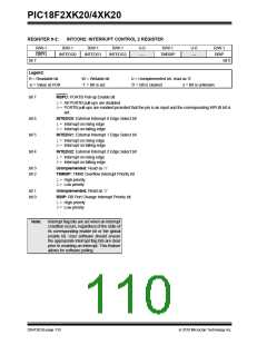 浏览型号PIC18F43K20-E/PT的Datasheet PDF文件第110页