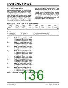 浏览型号PIC18F43K20-E/PT的Datasheet PDF文件第136页