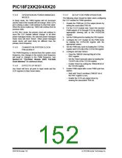 浏览型号PIC18F43K20-E/PT的Datasheet PDF文件第152页