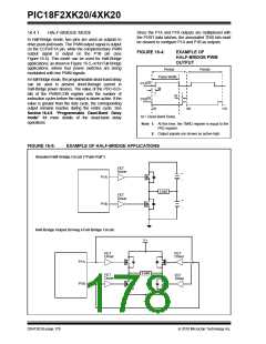 浏览型号PIC18F43K20-E/PT的Datasheet PDF文件第178页
