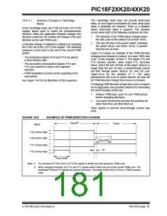 浏览型号PIC18F43K20-E/PT的Datasheet PDF文件第181页