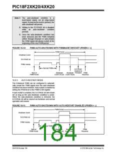 浏览型号PIC18F43K20-E/PT的Datasheet PDF文件第184页