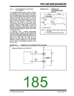 浏览型号PIC18F43K20-E/PT的Datasheet PDF文件第185页