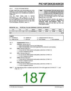 浏览型号PIC18F43K20-E/PT的Datasheet PDF文件第187页