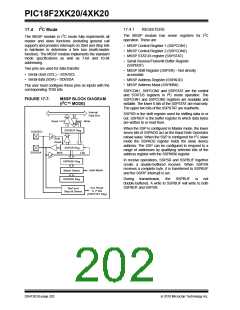 浏览型号PIC18F43K20-E/PT的Datasheet PDF文件第202页