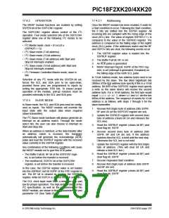 浏览型号PIC18F43K20-E/PT的Datasheet PDF文件第207页