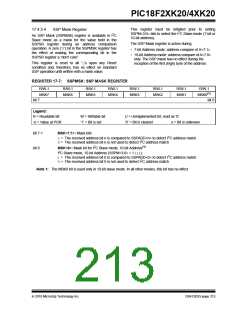 浏览型号PIC18F43K20-E/PT的Datasheet PDF文件第213页