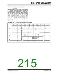浏览型号PIC18F43K20-E/PT的Datasheet PDF文件第215页