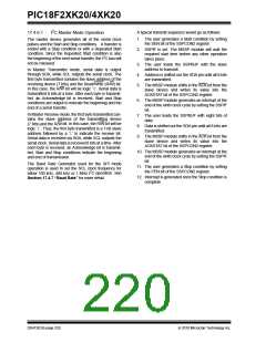 浏览型号PIC18F43K20-E/PT的Datasheet PDF文件第220页