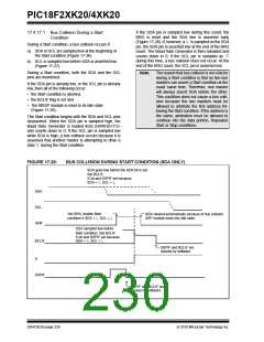 浏览型号PIC18F43K20-E/PT的Datasheet PDF文件第230页