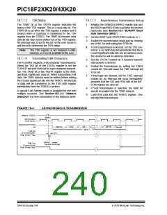 浏览型号PIC18F43K20-E/PT的Datasheet PDF文件第240页