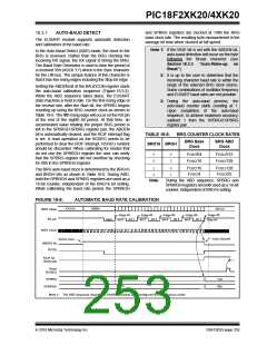 浏览型号PIC18F43K20-E/PT的Datasheet PDF文件第253页