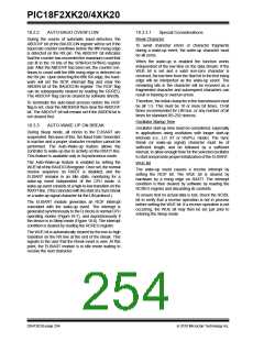 浏览型号PIC18F43K20-E/PT的Datasheet PDF文件第254页