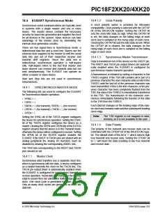 浏览型号PIC18F43K20-E/PT的Datasheet PDF文件第257页