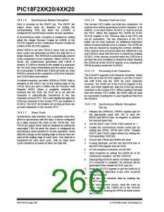 浏览型号PIC18F43K20-E/PT的Datasheet PDF文件第260页