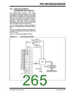 浏览型号PIC18F43K20-E/PT的Datasheet PDF文件第265页