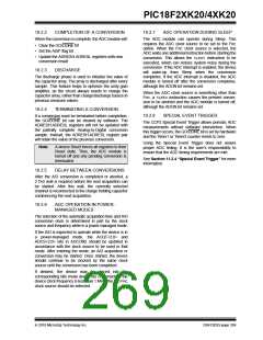 浏览型号PIC18F43K20-E/PT的Datasheet PDF文件第269页
