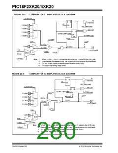 浏览型号PIC18F43K20-E/PT的Datasheet PDF文件第280页
