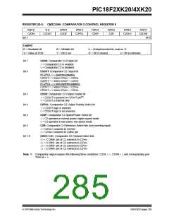 浏览型号PIC18F43K20-E/PT的Datasheet PDF文件第285页