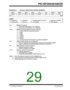 浏览型号PIC18F43K20-E/PT的Datasheet PDF文件第29页