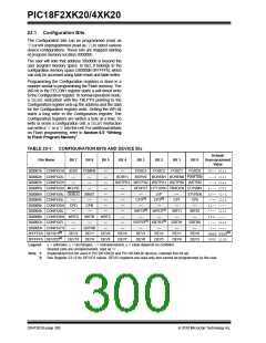 浏览型号PIC18F43K20-E/PT的Datasheet PDF文件第300页